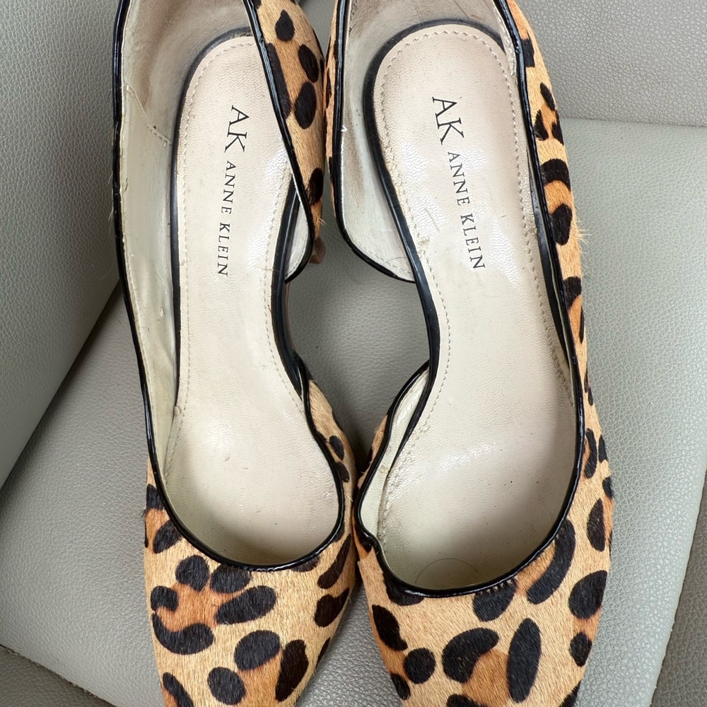 Anne Klein Brown and Black Heels